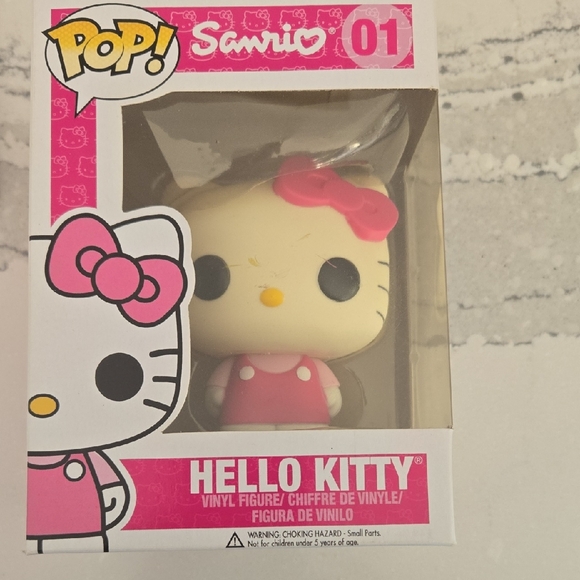 Funko Pop! Hello Kitty Pink Vinyl Figure - Picture 1 of 6